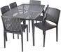 ROJAPLAST Set zahradního nábytku ZWMT-24 zahradní stůl 1 + 6 zahradních židlí BARS - Zahradní nábytek