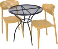 ROJAPLAST Set zahradního nábytku ZWMT-06 zahradní stůl 1 + 2 zahradní židle AIRE - Zahradní nábytek
