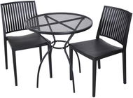 ROJAPLAST Set zahradního nábytku ZWMT-06 zahradní stůl 1 + 2 zahradní židle BARS - Zahradní nábytek