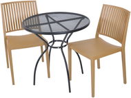 ROJAPLAST Set zahradního nábytku ZWMT-06 zahradní stůl 1 + 2 zahradní židle BARS - Zahradní nábytek