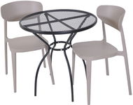ROJAPLAST Set zahradního nábytku ZWMT-06 zahradní stůl 1 + 2 zahradní židle MARE - Zahradní nábytek
