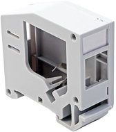 ROLINE Holder for 1 × keystone on DIN rail, 180°, plastic - Holder
