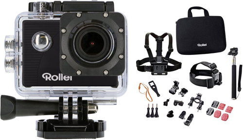 Rollei ActionCam 372 + Complete Outdoor Accessories Kit - Outdoor Camera - Main image