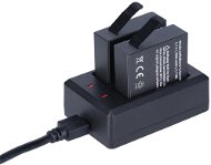 Camera & Camcorder Battery Charger Rollei for 8S/9S Cameras + 2x Batteries - Nabíječka baterií fotoaparátů a videokamer