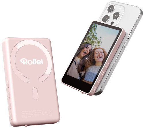Rollei Easy Creator Selfie Monitor růžový - Camera Field Monitor - Main image