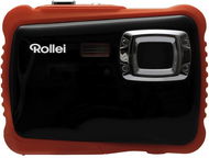 Rollei Sportsline 65 Black-Orange + Free Case - Digital Camera