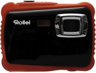 Rollei Sportsline 65 schwarz-orange + Hülle gratis - Digitalkamera