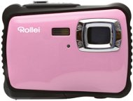 Rollei Sportsline 64 Ružovo-čierny + brašna zdarma - Digitálny fotoaparát