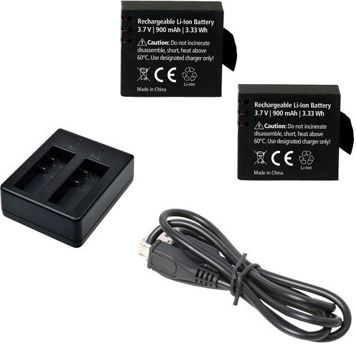 Rollei ActionCam Ladegerät AC 510 / 525 - Ladegerät für Kamera- und Camcorder-Akkus - Hauptbild