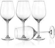 ROYAL LEERDAM PLISSÉ Red Wine Glass 510ml, 4pcs - Glass