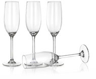 ROYAL LEERDAM PLISSÉ Champagne Flute 210ml, 4 pcs - Glass