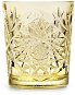 ROYAL LEERDAM Whisky Glasses 6 pcs 350ml HOBSTAR, Yellow - Whisky Glasses