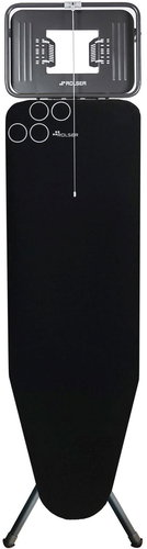 Rolser ironing board K-Tres Black Tube L for steam generators black - Ironing Board - Main image