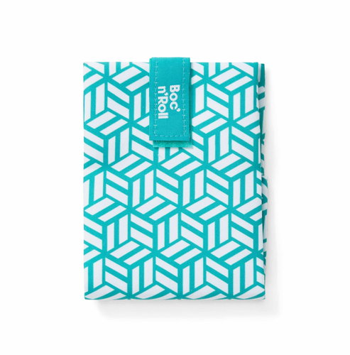 Roll´eat Boc'n'Roll snack bag - Tiles Green - Snack Bag - Main image
