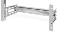 Roline 19'' DIN rail holder 4U, silver - Cable Organiser