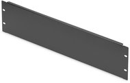 Roline 19" blanking panel, 3U, black - Cable Organiser