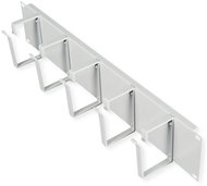 Roline 19" 2U, 5 × "G" metal bracket 85 × 60, grey - Cable Organiser