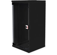 ROLINE 10" rack 12U, hanging, 312 × 300, black - Data Cabinet
