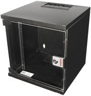 ROLINE 10" rozvaděč 6U, závěsný, 312 × 300, černý - Rozvaděč