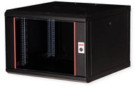 ROLINE 19" rack 7U, hanging, Pro, 600 × 600, black - Data Cabinet