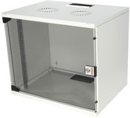 ROLINE 19" rozvaděč 9U, závěsný, stavebnice Basic, 540 × 400, šedý - Rozvaděč