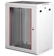 ROLINE 19'' 15U rack, Basic Plus 600 × 450 mm, grey - Data Cabinet