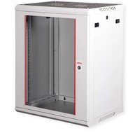 ROLINE 19'' rack 18U, Basic Plus 600 × 450 mm, grey - Data Cabinet