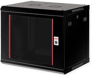 ROLINE 19'' 9U rack, Basic Plus 600 × 450 mm, black - Data Cabinet