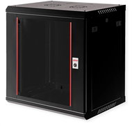 ROLINE 19'' rack 12U, Basic Plus 600 × 450 mm, black - Data Cabinet