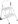 Step stool M10 UNE, 2 steps, white