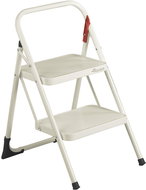 Rolser Step stool M10 UNE, 2 steps, beige - Stepladder