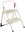 Step stool M10 UNE, 2 steps, beige