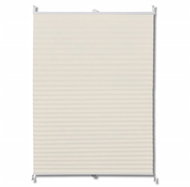 SHUMEE Plisované žaluzie / rolety Plisse 70 × 125 cm - krémové - Roller Blind