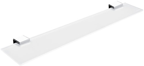 Nimco Shelf for bathroom and shower 60 cm - glass metal Kibo Ki-14091B-60-26 - Bathroom Shelf - Main image