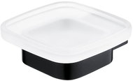 Nimco soap dish Kibo black – matte stainless steel Ki 14059C–90 - Soap Dish