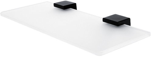 Nimco Bathroom and shower shelf 30 cm - glass black Kibo Ki-14091B-30-90 - Bathroom Shelf - Main image