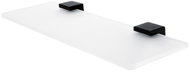 Nimco Bathroom and shower shelf 40 cm - glass black Kibo Ki-14091B-40-90 - Bathroom Shelf