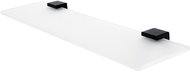 Nimco Bathroom and shower shelf 60 cm - glass black Kibo Ki-14091B-60-90 - Bathroom Shelf