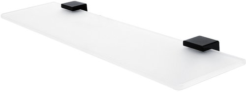 Nimco Bathroom and shower shelf 60 cm - glass black Kibo Ki-14091B-60-90 - Bathroom Shelf - Main image