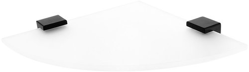 Nimco Bathroom and shower shelf corner - glass black Kibo Ki-14091RB-90 - Bathroom Shelf - Main image