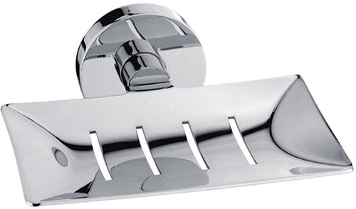 Nimco soap dish Unix chrome – no drilling required, stainless steel UN 13059M–26 - Soap Dish - Main image