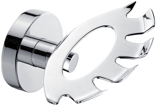 Nimco Holder for 5 stainless steel brushes - no drilling Unix chrome UN-13056-26 - Toothbrush Holder - Main image