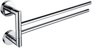 Nimco Towel holder 41 cm double stainless steel - no drilling Unix chrome UN-13096-26 - Towel Rack