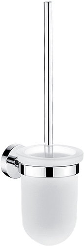 Nimco Toilet brush WC set stainless steel - glass without drilling Unix chrome UN-13094WN-26 - Toilet Brush - Main image