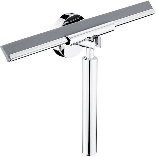 Nimco Shower squeegee for bathroom glass chrome gloss - metal stainless steel Unix UN-13012-26 - Scraper - Main image
