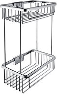 Nimco Bathroom and shower shelf, two-tier wire - metal Kibo Ki-14017D-26 - Bathroom Shelf
