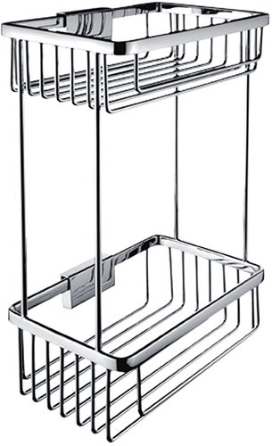 Nimco Bathroom and shower shelf, two-tier wire - metal Kibo Ki-14017D-26 - Bathroom Shelf - Main image