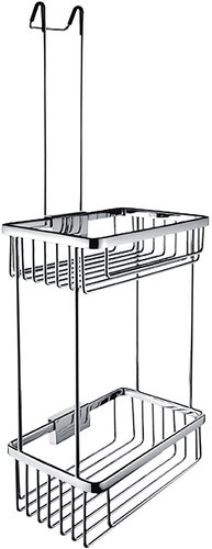 Nimco Bathroom and shower shelf, two-tier, wire - metal Kibo Ki-14017D-H-26 - Bathroom Shelf - Main image