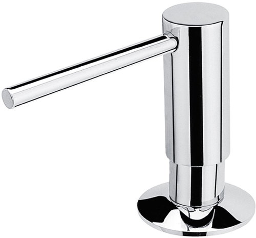 Nimco Built-in soap dispenser stainless steel - no drilling Unix chrome UN-2031V-26 - Soap Dispenser - Main image