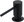 Dispenser, pump 35 mm stainless steel – Unix black UNC-4031V-90